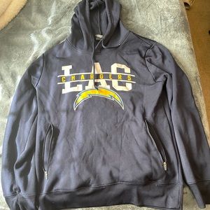 Nfl branded chargers hoodie size M